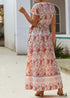 Boho Wrap Maxi Dress Amara
